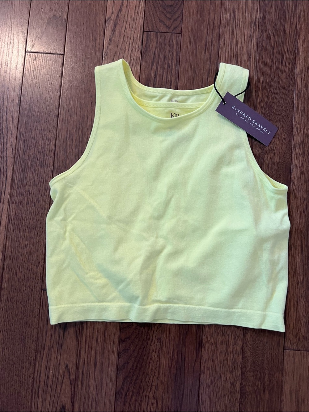 Kindred Bravely Sublime Nursing Longline Bra Tank Yellow